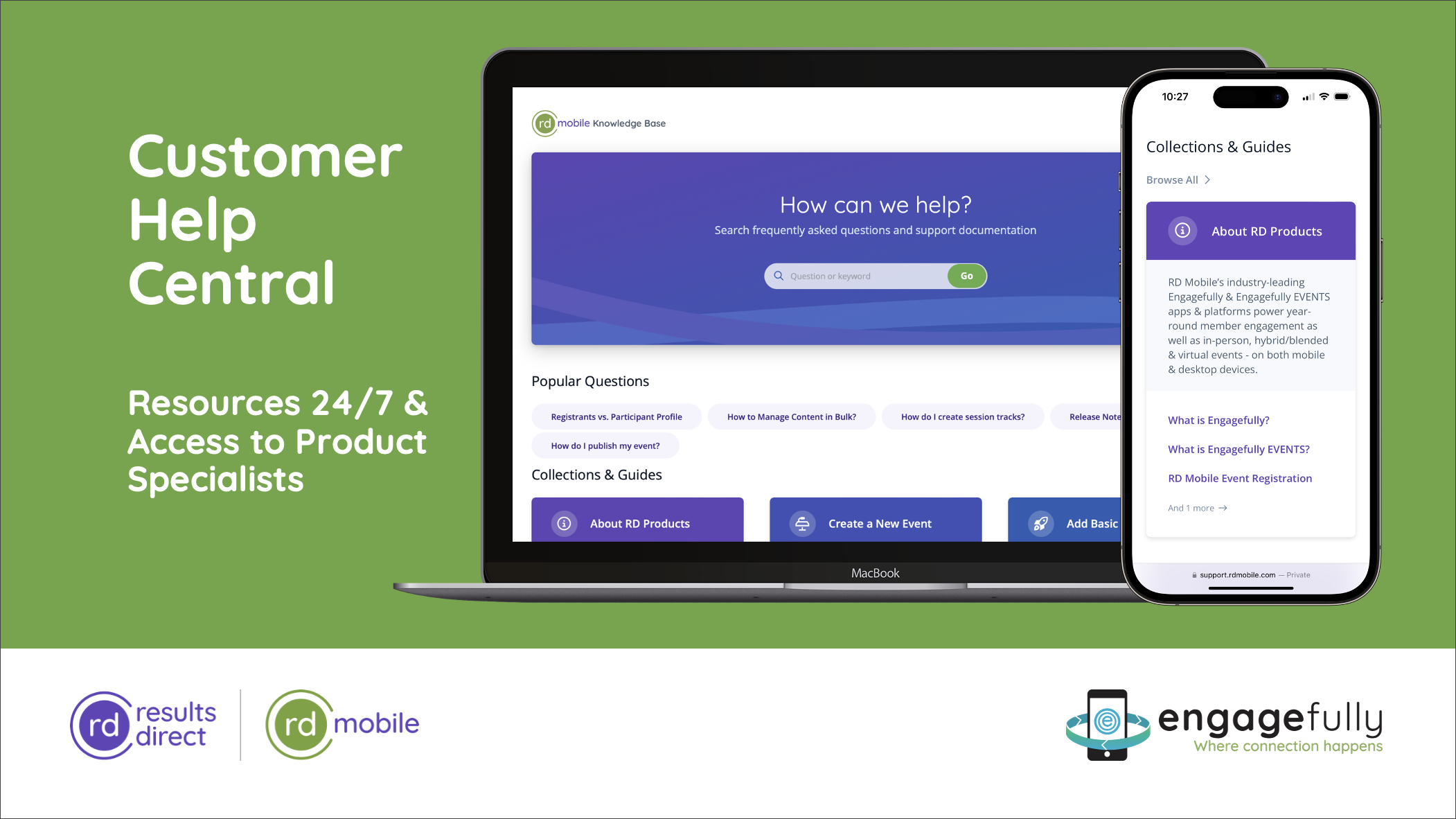 screenshot of Engagefully EVENTS